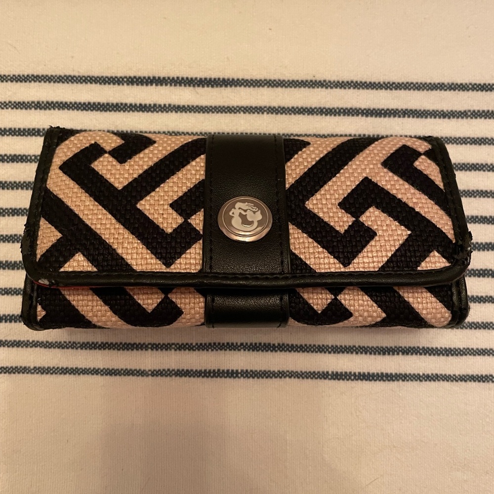 Spartina lipstick holder with mirror.